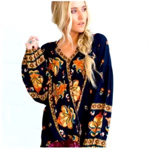 Three Birds Nest - Boho Top